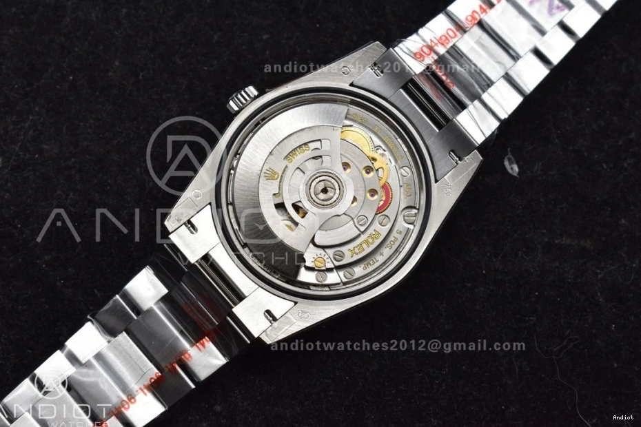 vr3255 36 Edition Grey Dial SS Bracelet 904L Weight) on QF Steel (Gain DayDate V5 President Best 0315
